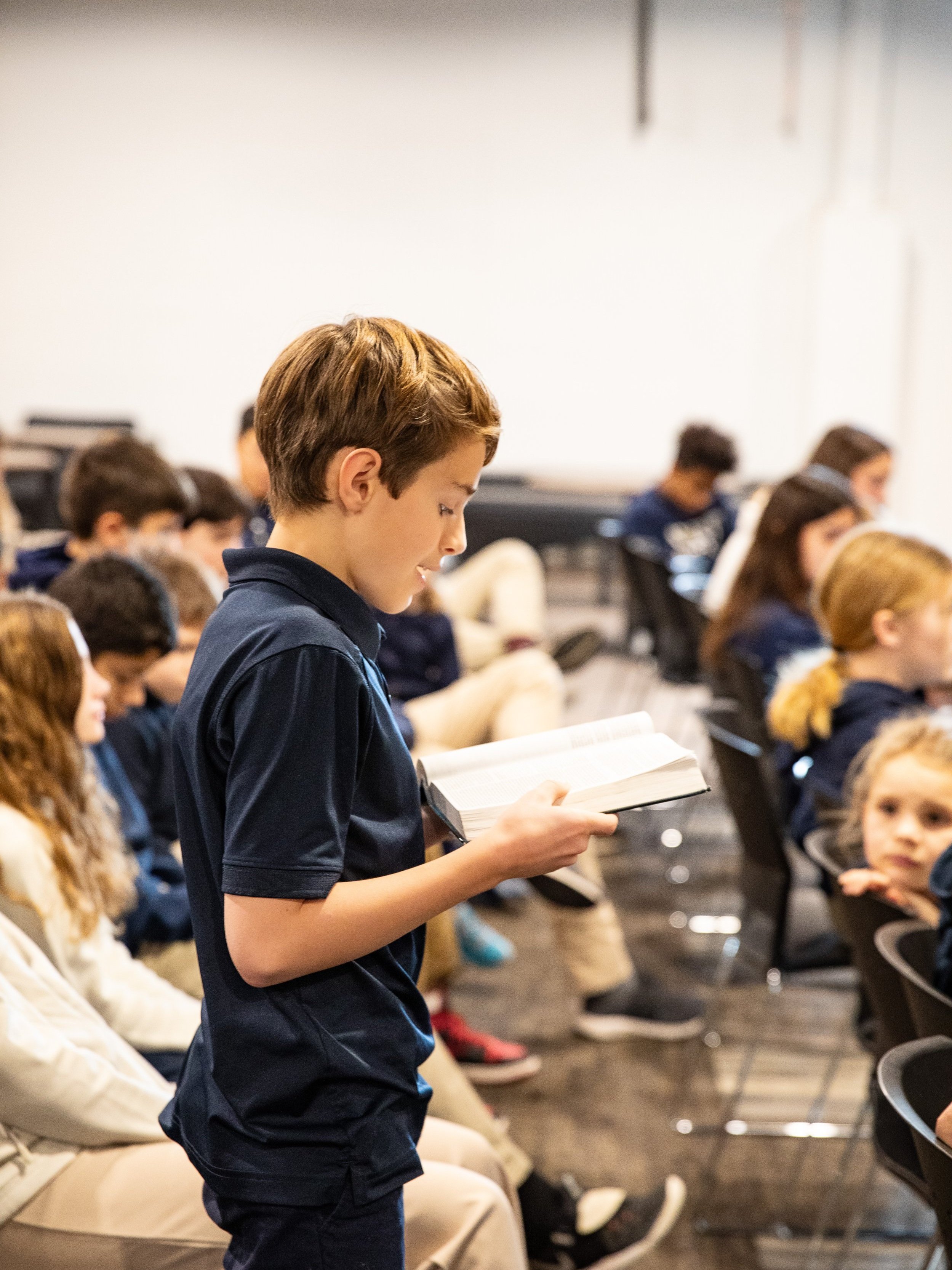 Students developing virtue and versatility